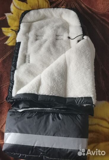 Конверт зимний меховой