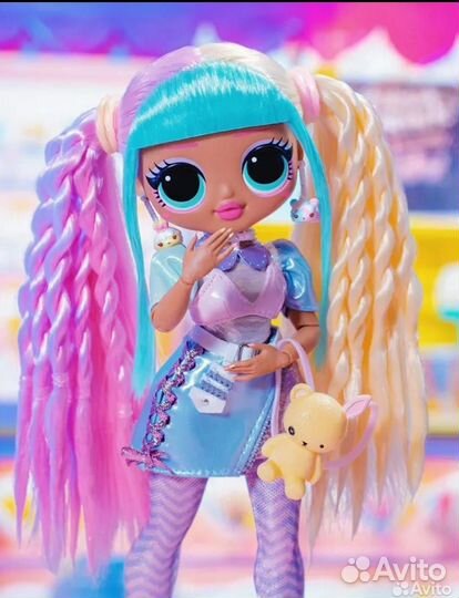 Кукла лол lol omg большая candylicious