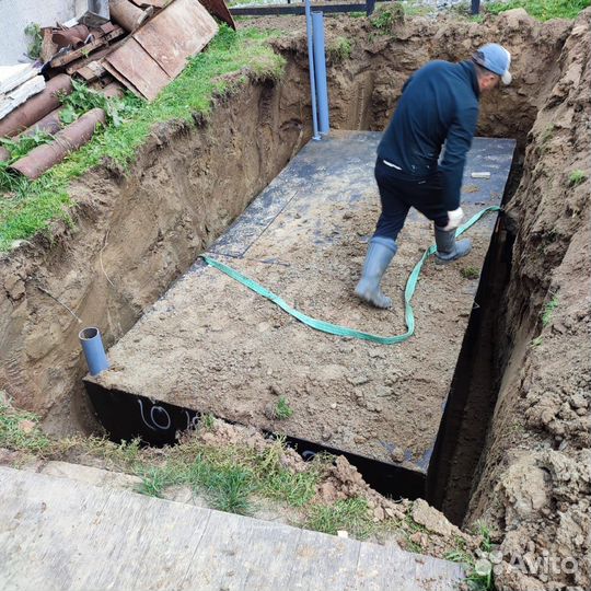 Септик с установкой 10,1 куб.м