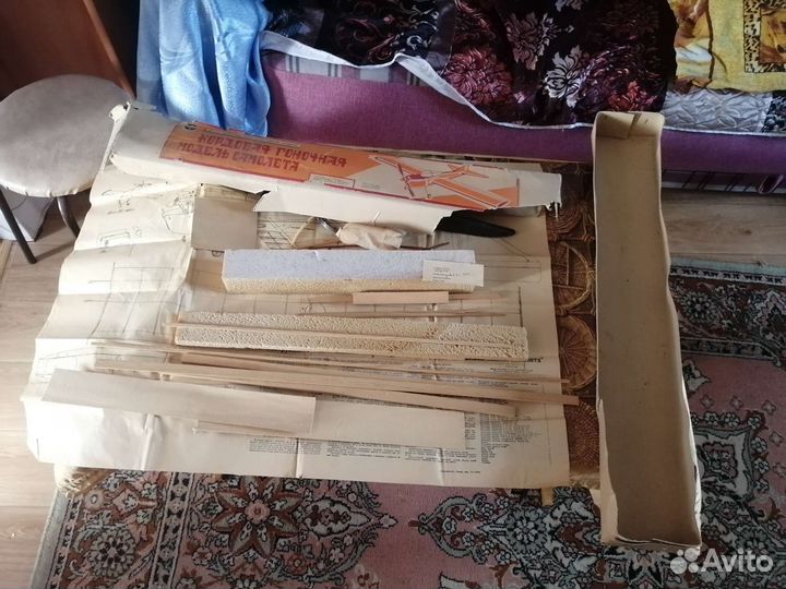 Конструктор СССР Кордовая гоночная модель самолета