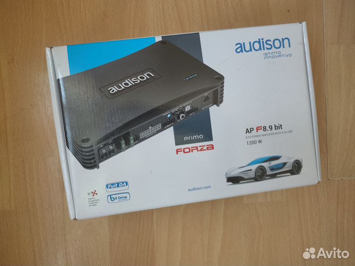 Audison Prima Forza AP F8.9 bit + пульт ду DRC MP