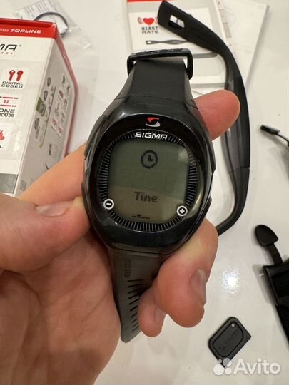 Пульсометр Sigma Onyx Easy часы спортивные