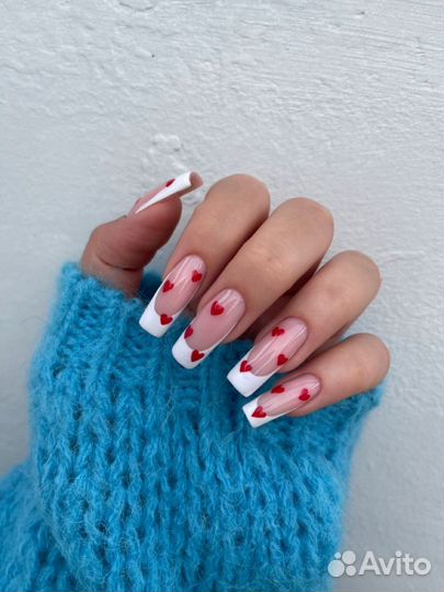 Маникюр Френч, педикюр luxio