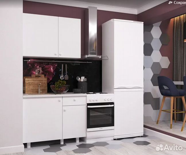 Кухонный гарнитур Поинт 1 метр