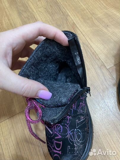 Ботинки демисезонные для девочки