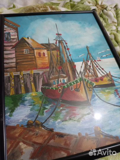 Корабли картина