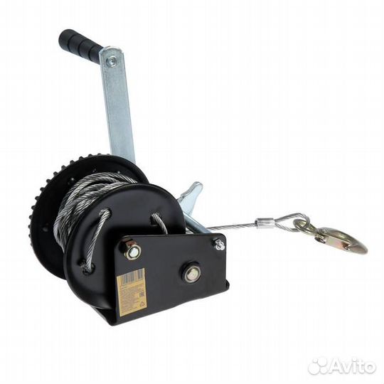 Лебедка ручная тундра шестер 1000кг; 59714