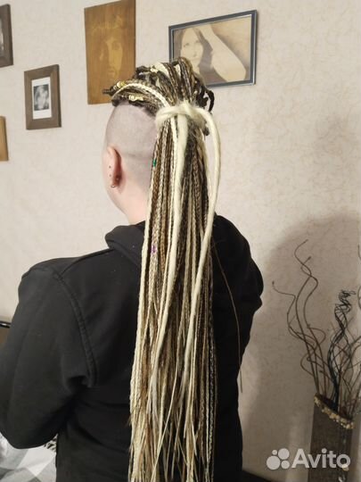 Афрокосы кудри, дреды, брейды