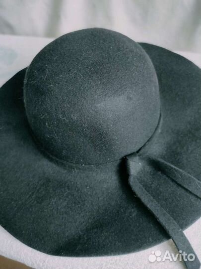 Шляпа черная,женская, новая