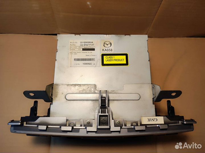 Штатная магнитола Mazda 6 Gh