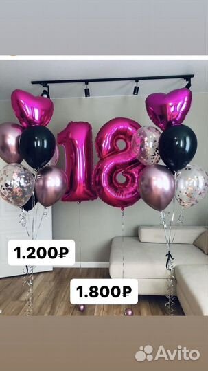 Воздушные шары с гелием