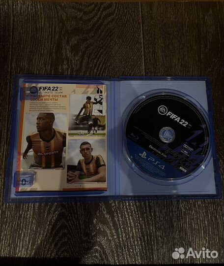 Игра ps4 fifa 22