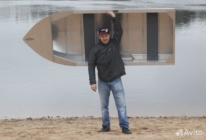 Алюминиевая лодка Малютка-Н 2.6 м, art.GF2198