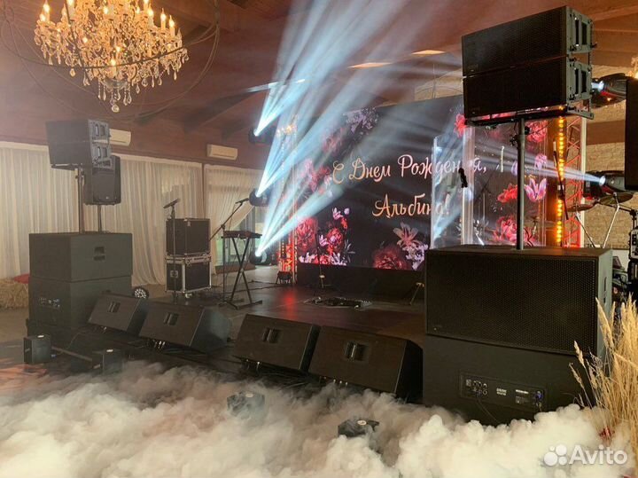 Звук, Свет, Экран, Сцена, DJ на мероприятия