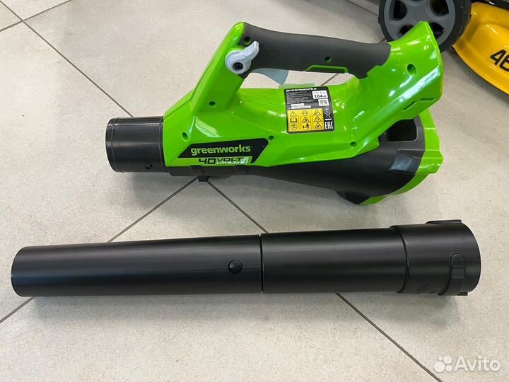 Воздуходувка аккумуляторная Greenworks G40AB, 40v