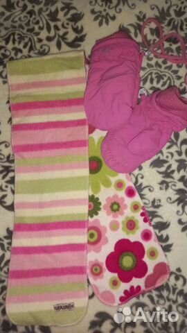 Шарф и варежки