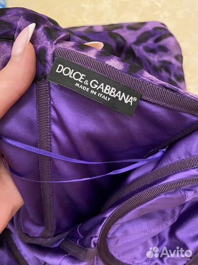 Dolce gabbana платье оригинал