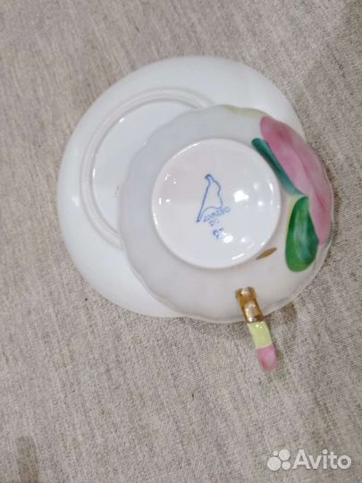 Сервиз чайный агашки дулева роза свадебный