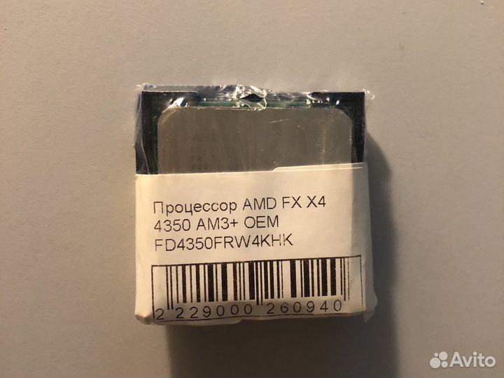Amd FX X4 4350 oem новый процессор