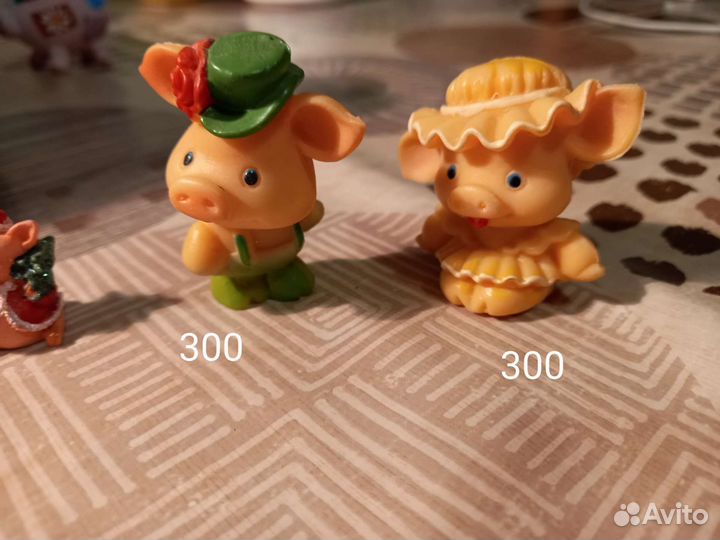 Игрушки СССР свинки