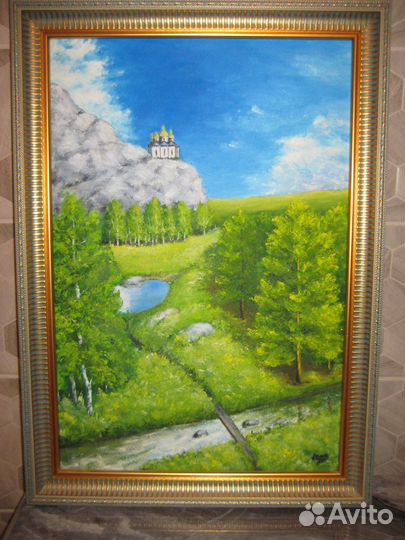 Картина маслом на холсте