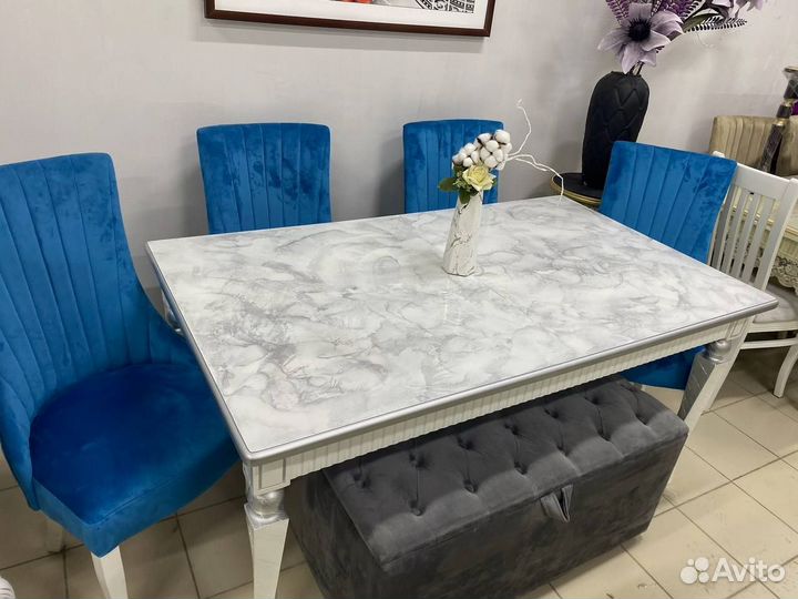 Стол волна прямоугольный. столы стулья