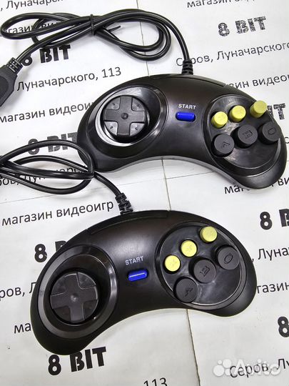 2 джойстика Sega
