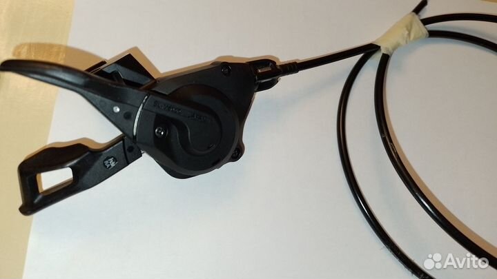 Передний переключатель, манетка shimano deore