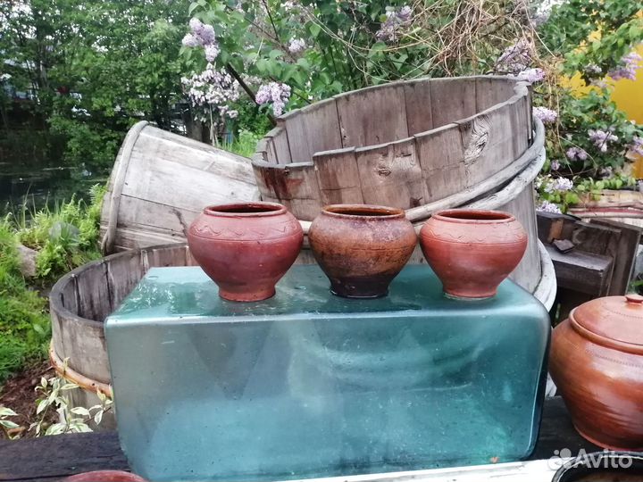 Кувшин глиняный, квеври