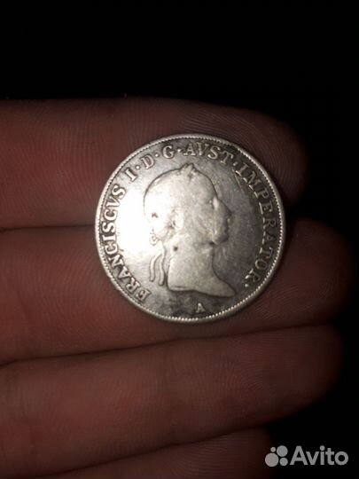 20 крейцеров, Австрия, 1832 год