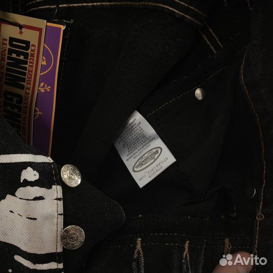 Джинсы Cortiez y2k широкие черные