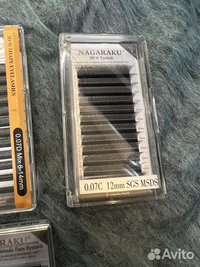 Ресницы для наращивания готовые пучки