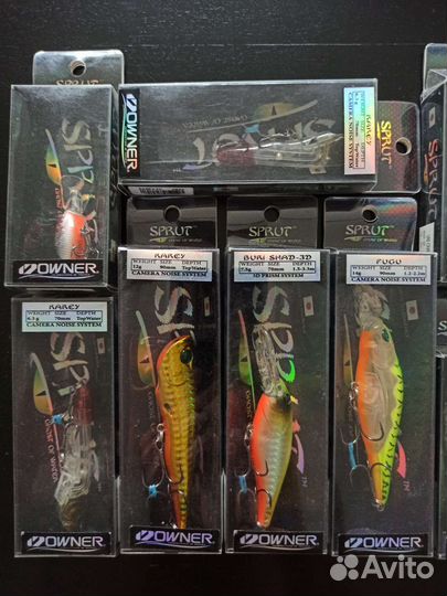 Воблеры sprut