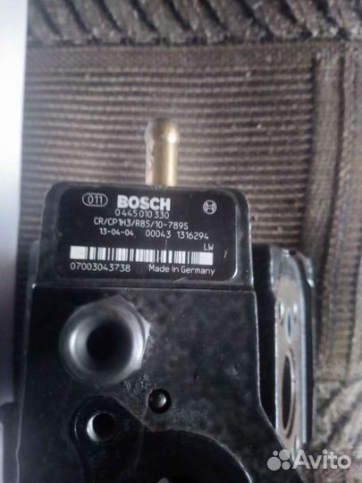 Тнвд bosch