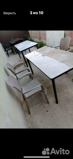 Стол из керамогранита