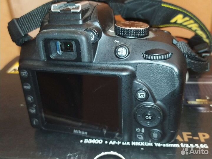 Зеркальный фотоаппарат nikon d3400