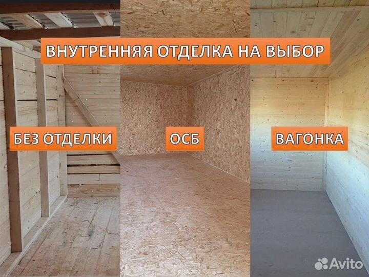 Деревянный Хозблок с верандой для дачи