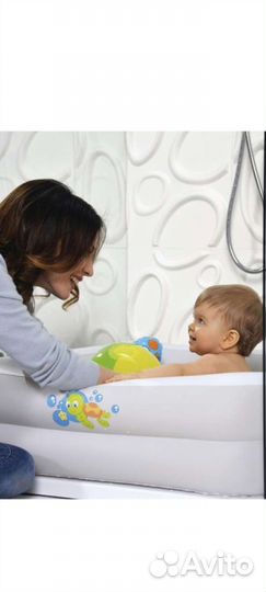 Бассейн с надувным дном, 86х86х25 см, 0+ BestWay