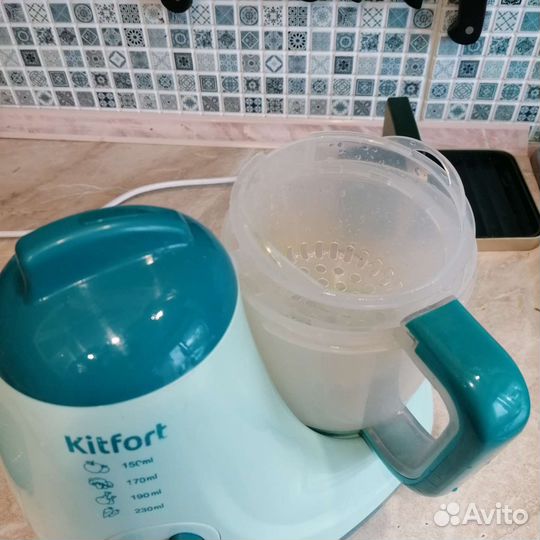 Пароварка блендер kitfort