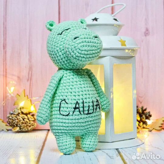 Игрушка бегемот