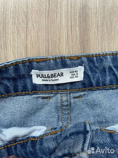 Джинсы слоучи Pull & Bear