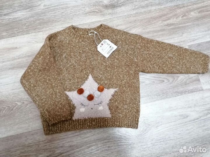 Свитер новый Zara на девочку