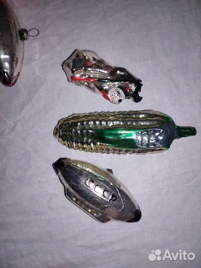 Елочные игрушки СССР