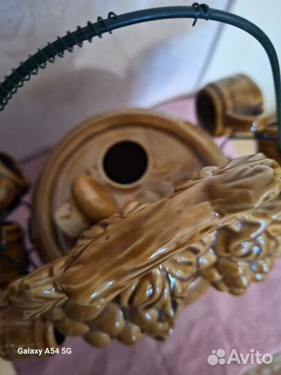 Керамический бочонок для вина СССР большой