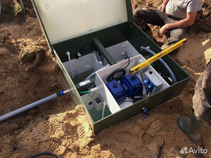 Септик для дома и дачи. Установка под ключ