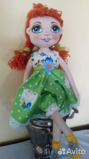 Кукла текстильная игровая