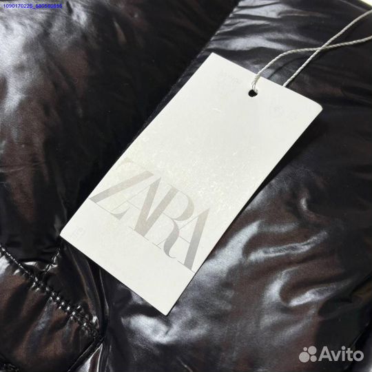 Жилетка Zara x Moncler черная