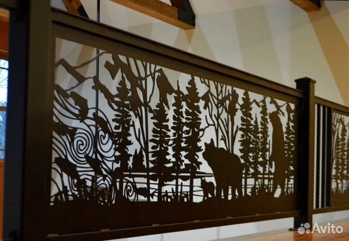 Ограждения металлические