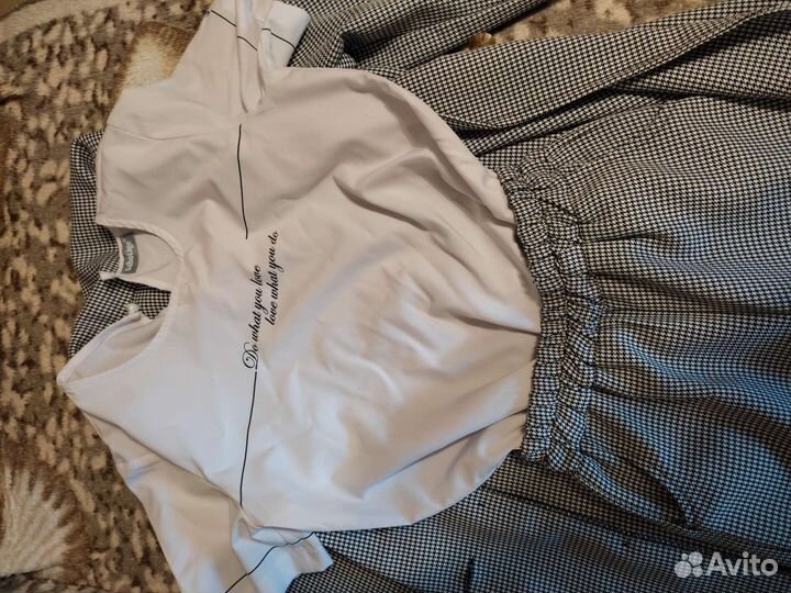 Школьный брючный костюм для девочки