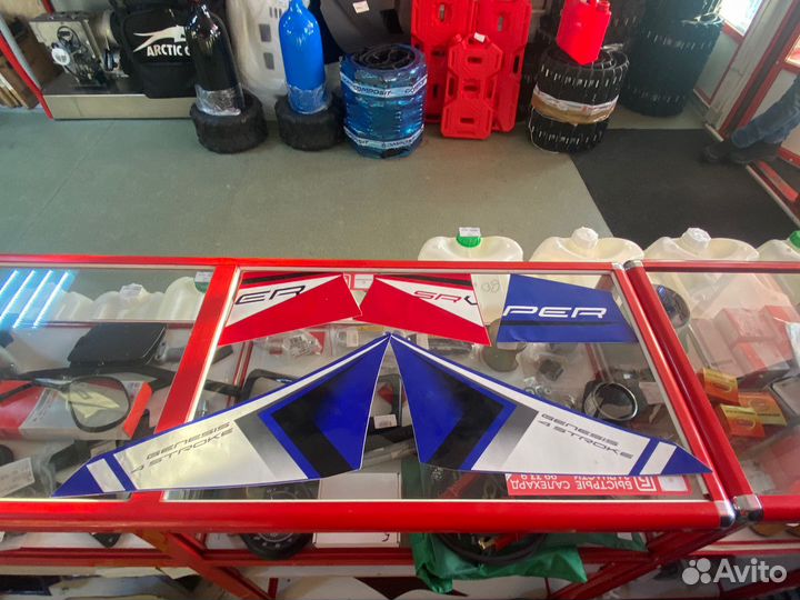 Наклейки на снегоход